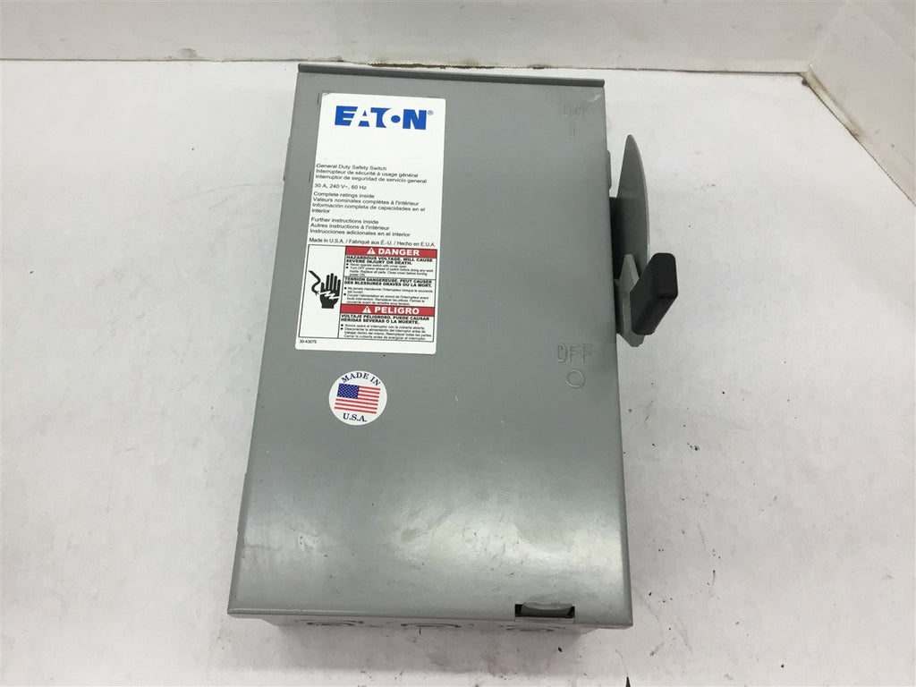 Eaton DG321URB 30 Amp General Safety Switch 240 Volt