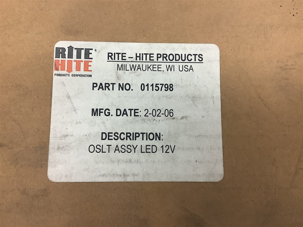 Rite Hite 0115798 OSLT ASSY Led 12V