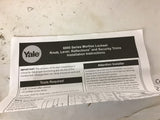 Yale 8800 Series Mortise Lockset