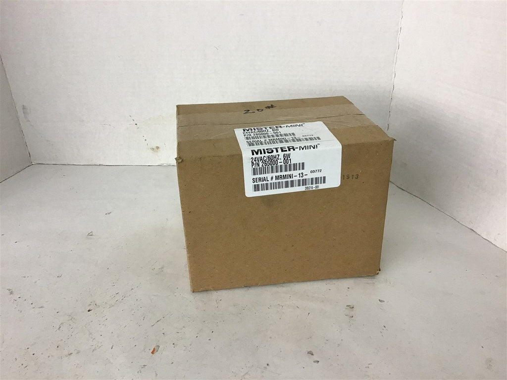 Mister-Mini 265000-001 24 Vac 6W Duct Mounted Atomizing Humidifer