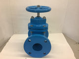 Watts 2 1/2” Cast Iron 200 CWP Flanged Gate Valve