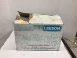 Leeson 100115.00 1/4 HP AC Motor 115/208-230 Volts Single Phase 1800 Rpm 4P 48