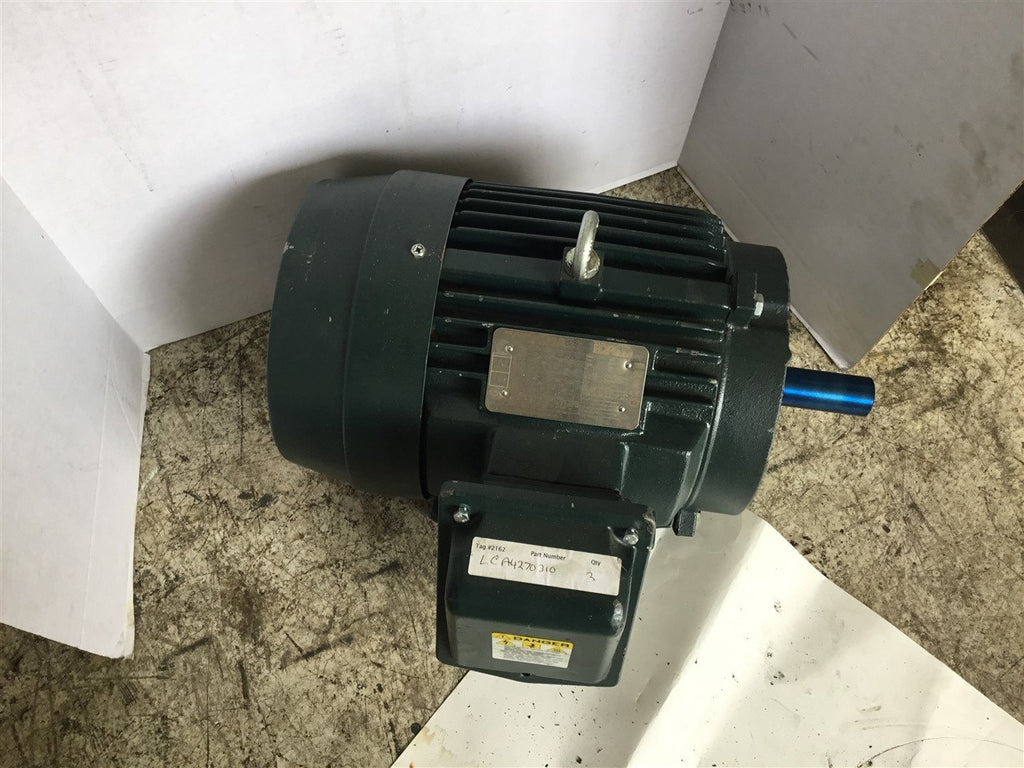 Toshiba 0104SDSR41A-P 10 HP AC Motor 230/60 volts 1800 Rpm 4P 215T Frame