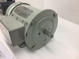 Leeson 100906.00 1/2 HP AC Motor 208-230/460 Volt 3600 Rpm 56CZ Frame