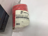Jupiter Pneumatics 5520014112JP 1/4" ID x 12' x 1/4 NPT Red HD Nylon Recoil Hose