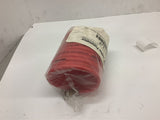 Jupiter Pneumatics 5520014112JP 1/4" ID x 12' x 1/4 NPT Red HD Nylon Recoil Hose