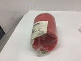 Jupiter Pneumatics 5520014112JP 1/4" ID x 12' x 1/4 NPT Red HD Nylon Recoil Hose