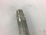 Braided Hose 1/8" OD 12" Long