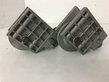 1/2 Inch Mounted Pully Lot Of 2