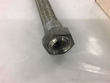 Braided flexible Hose 1" ID 17" Long