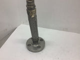 Flexible Hose With flange 11" Long 1" ID