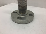 Flexible Hose With flange 11" Long 1" ID
