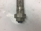 Dayco 1" x 17 1/2" SS Braided Hose