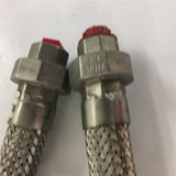 1" ID x 29" L Braided Flex Hose