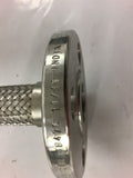 1" x 11 1/2" Braided Hose with Flange