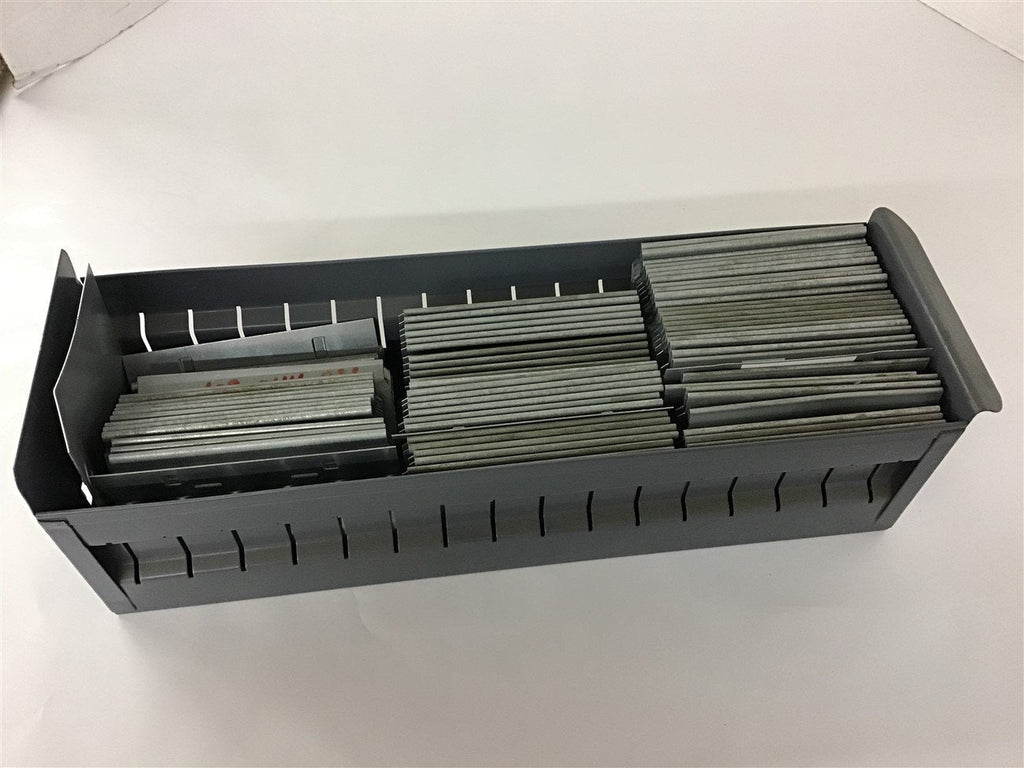Lyon Metal Bin Dividers Lot of 82