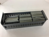 Lyon Metal Bin Dividers Lot of 82