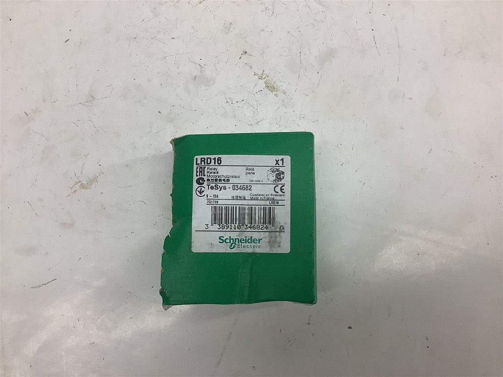 Schneider Electric LRD16 Relay 9-13 Amp