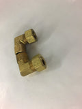 Brass Elbow Male and Male 3/4 inch Thread Fitting Connector Union Lot of 2
