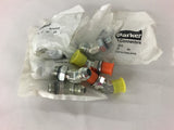 Parker 8V4OMXS Fluid Connectors Lot of 10