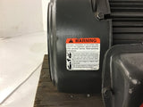 Emerson U7E1A 7 1/2 HP AC Motor 208-230/460 Volt 3600 Rpm 2P 184T Frame