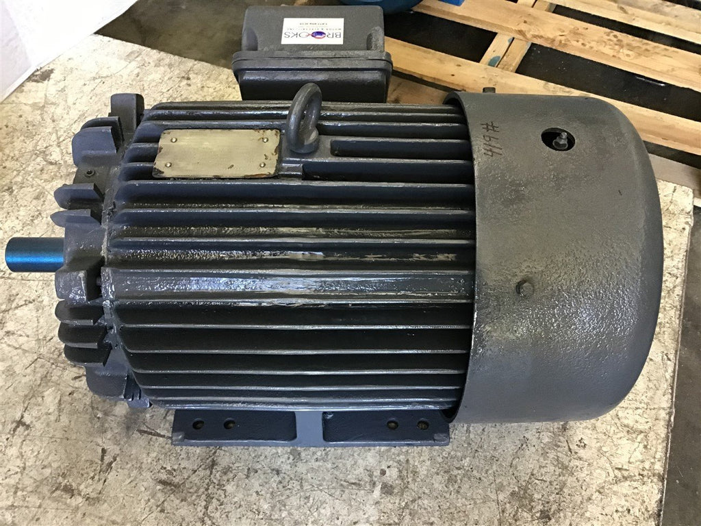 Toshiba 25 HP AC Motor 460 Volts 3600 Rpm 2P 284TS Frame