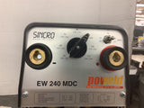 Sincro EW240MDC 110 220 Volts 50/25 Amp 5.5 KVA 3600 RPM Welding Generator