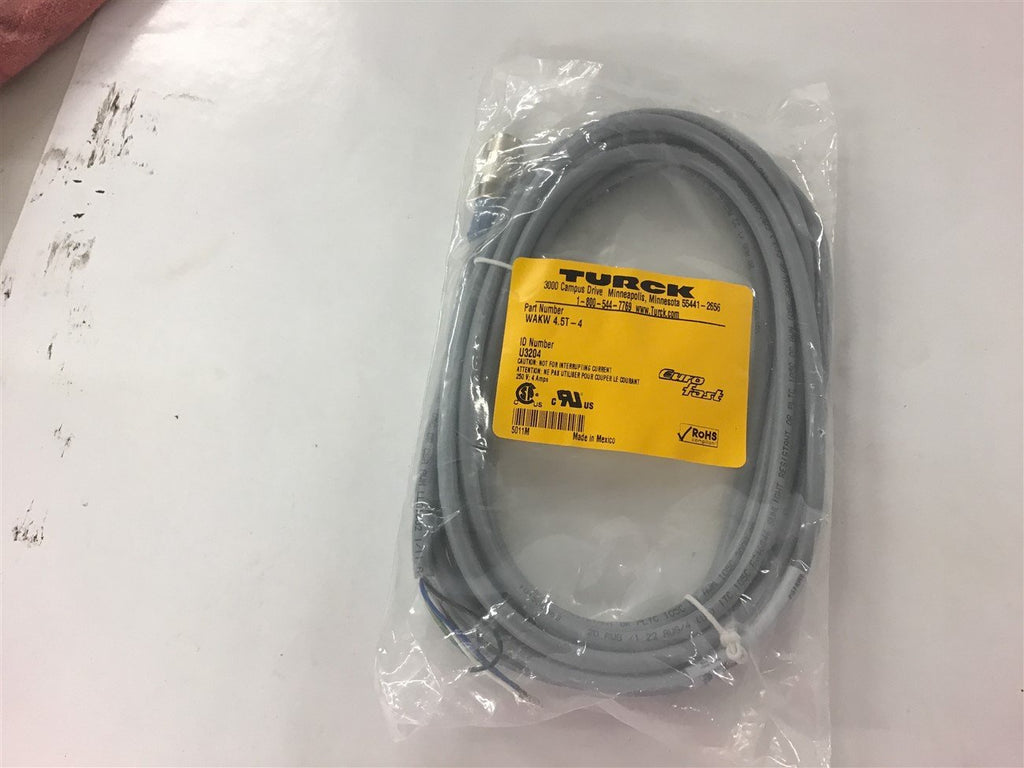 Turck WAKW 4.5T-4 Euro Fast Cable