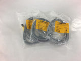 Turck WK 4.4T-2 Euro Fast Cable Lot Of 3