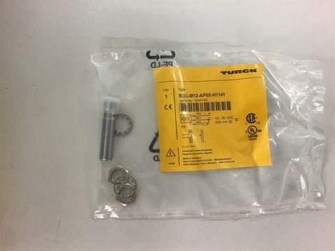 Turck Bi3U-M12-AP6X-H1141 Proximity Sensor 10..30 Vdc 200 Ma