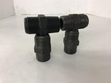 1" Pipe to Flare Adapter Lot Of 4