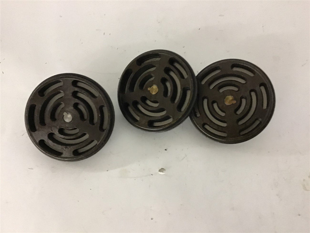 Vacuum Valve 2 3/4" od 12 inlet holes 3/8" deep Lot Of 3