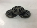 Vacuum Valve 2 3/4" od 12 inlet holes 3/8" deep Lot Of 3