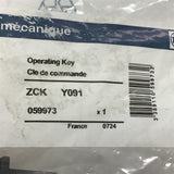 Telemecanique ZCK Y091 Operating Key