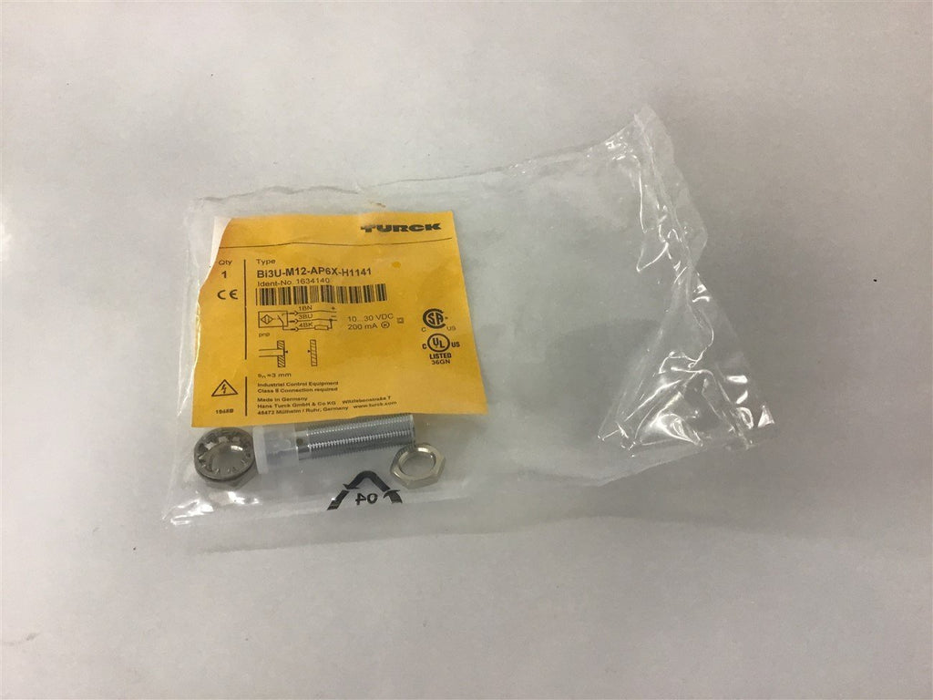 Turck BI3U-M12-AP6X-H1141 10..30 Vdc 200 MA Proximity Sensor