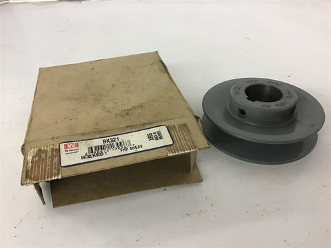 TB Woods BK321 Pulley Single Groove 1" Bore
