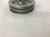 2 Groove Pulley 5 1/2" OD 1" Bore