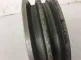 2 Groove Pulley 5 1/2" OD 1" Bore
