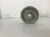 2 Groove Pulley 5 1/2" OD 1" Bore