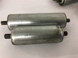 Gravity Conveyor Replacement Roller Lot of 8