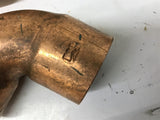 1 3/8" Copper Sweat Elbow Fittings Lot of 5