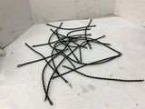 Conveyor Bands 1/4" x 13" lot of 19