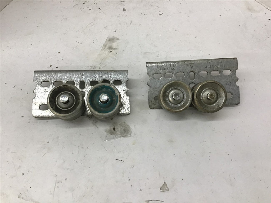 Lyon Mount w/ Trolly Wheels Lot of 2