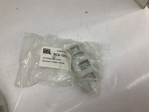 Weg BCA-105V24 Contactor Coil 240 Volts Lot of 2