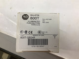 Allen-Bradley 800T-QB24R Illuminated Push Button 24 V