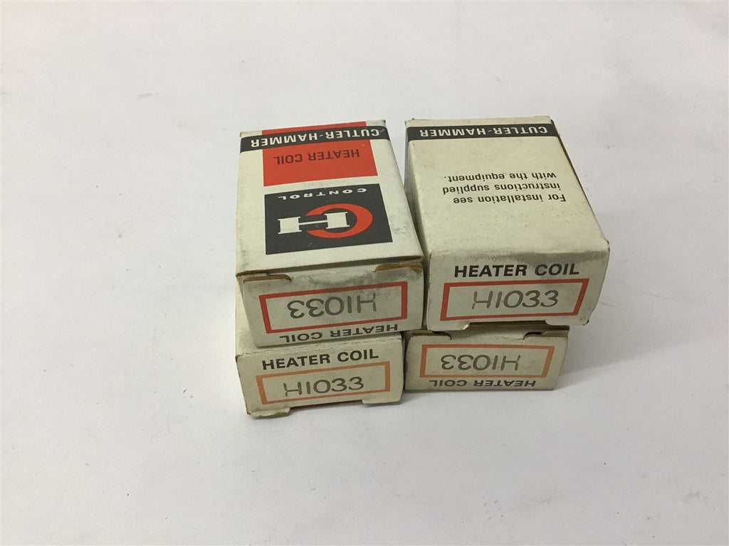 Cutler-Hammer H1033 Heater Coil lot of 4