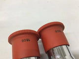 Lovato 8 LM2T B6644 Mushroom Head Push-Button Red Lot of 2