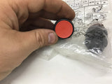 Allen Bradley 800FP-E4 Extended Red Push Button Lot of 2
