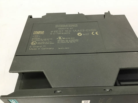 SIEMENS シーケンサー 6ES7 153-1AA03-0XB0 Siemens Simatic ET 200M IM 153-1 6ES7 153-1AA03-0XB0 Interface