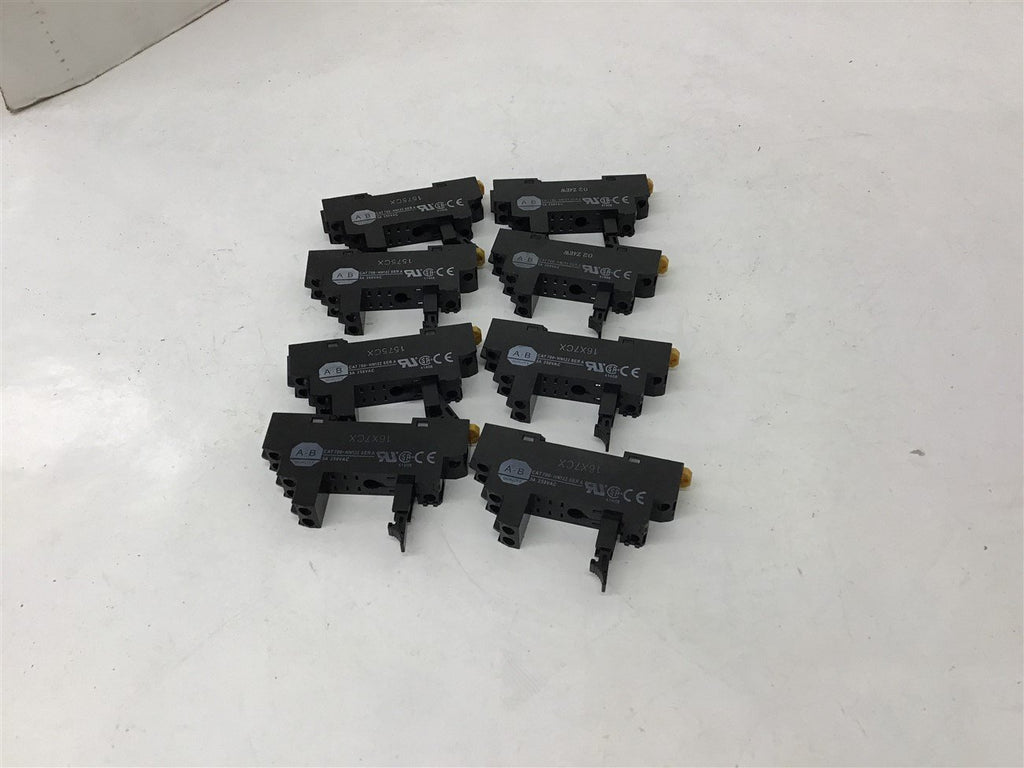 Allen Bradley 700-HN122 Relay Base Lot of 8